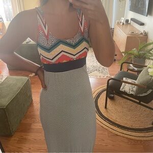 Machine machine upcycled maxi